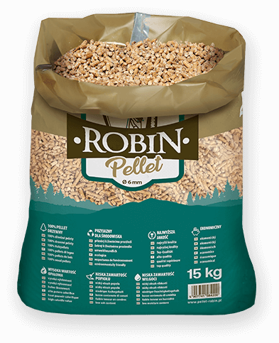 worek pelletu opałowego Robin do kupienia w Kórniku lub sklepie internetowym